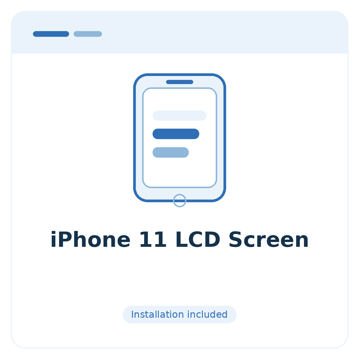 iPhone 11 LCD Screen
