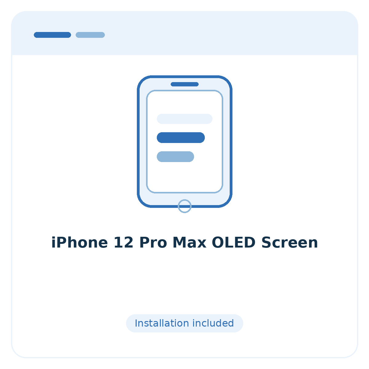 iPhone 12 Pro Max OLED Screen