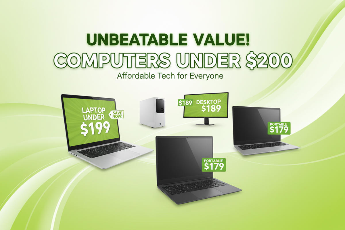 Under $200 Computers
