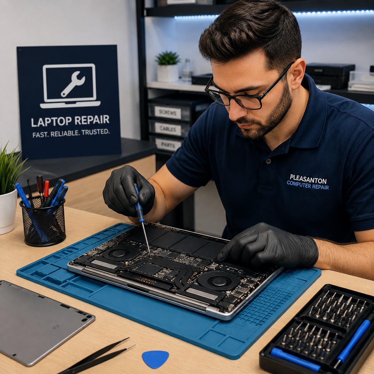 Computer repair technician