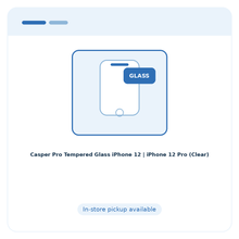 Casper Pro Tempered Glass iPhone 12 | iPhone 12 Pro (Clear) - placeholder