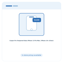 Casper Pro Tempered Glass iPhone 13 Pro Max | iPhone 14+ (Clear) - placeholder