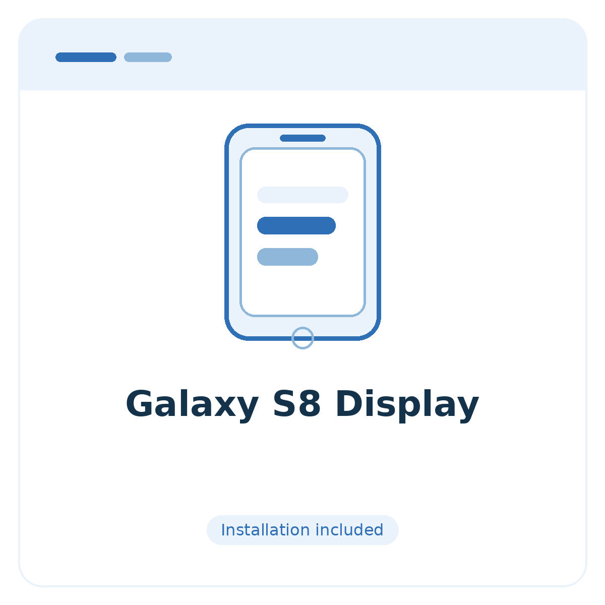 Galaxy S8 Display - placeholder