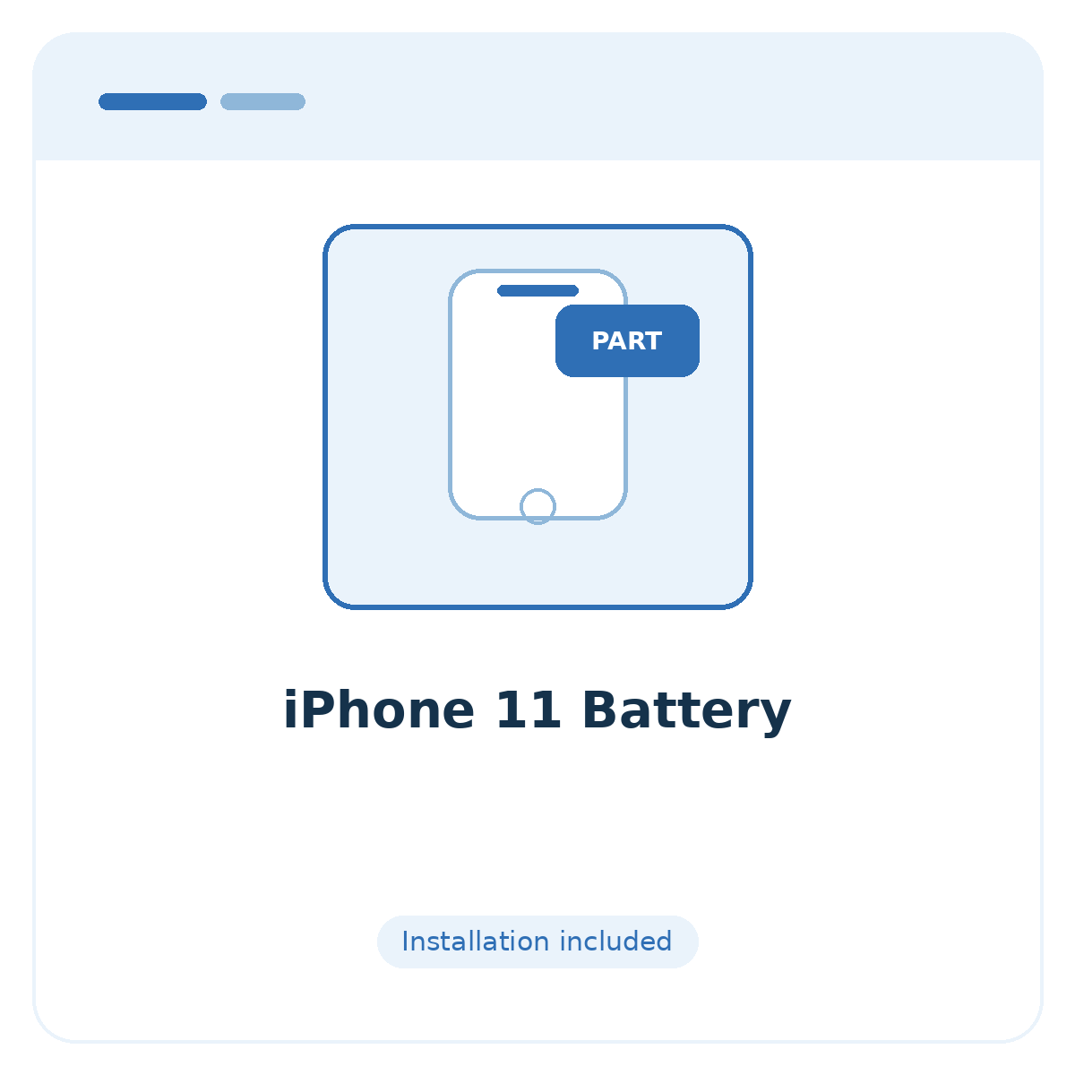 iPhone 11 Battery - placeholder