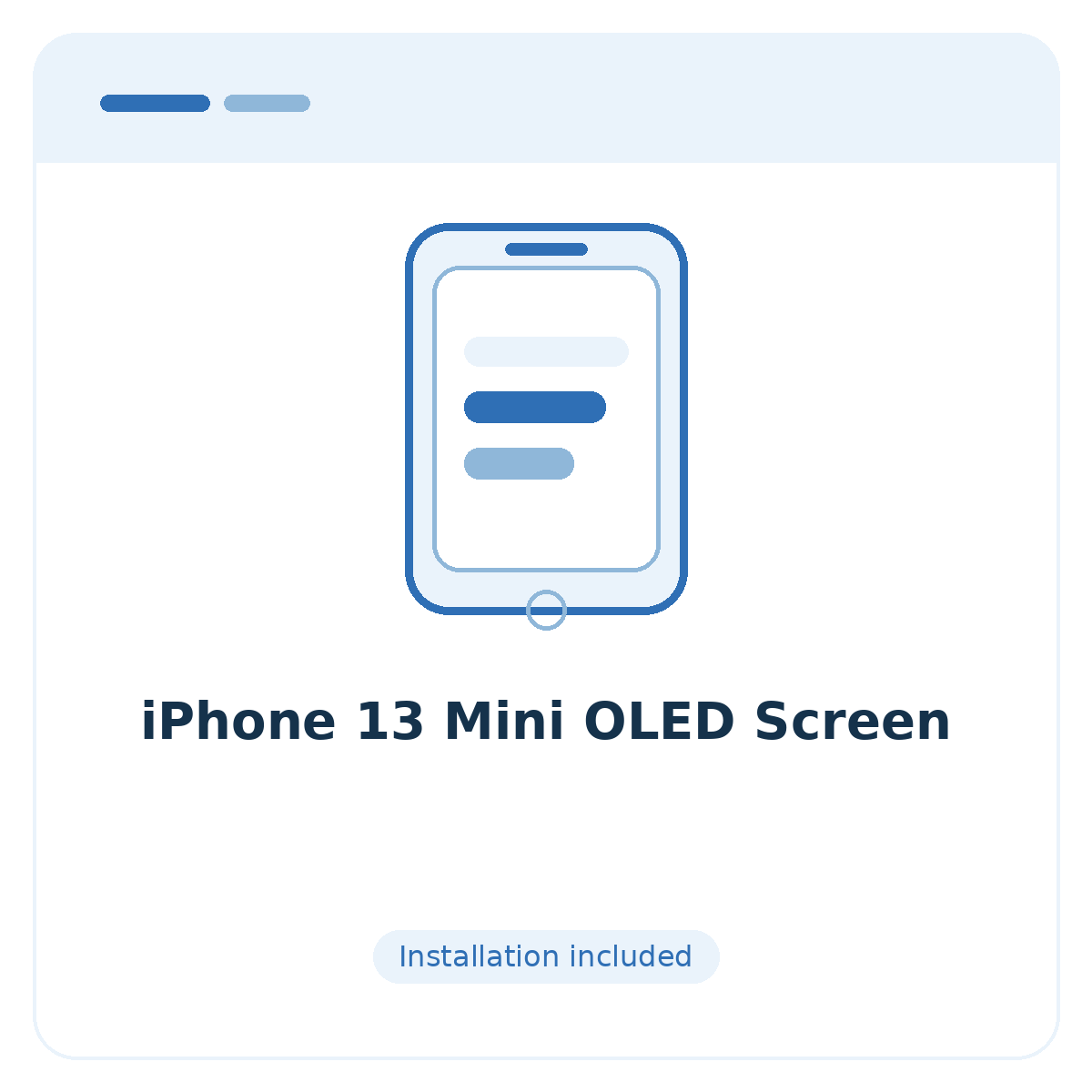 iPhone 13 Mini OLED Screen
