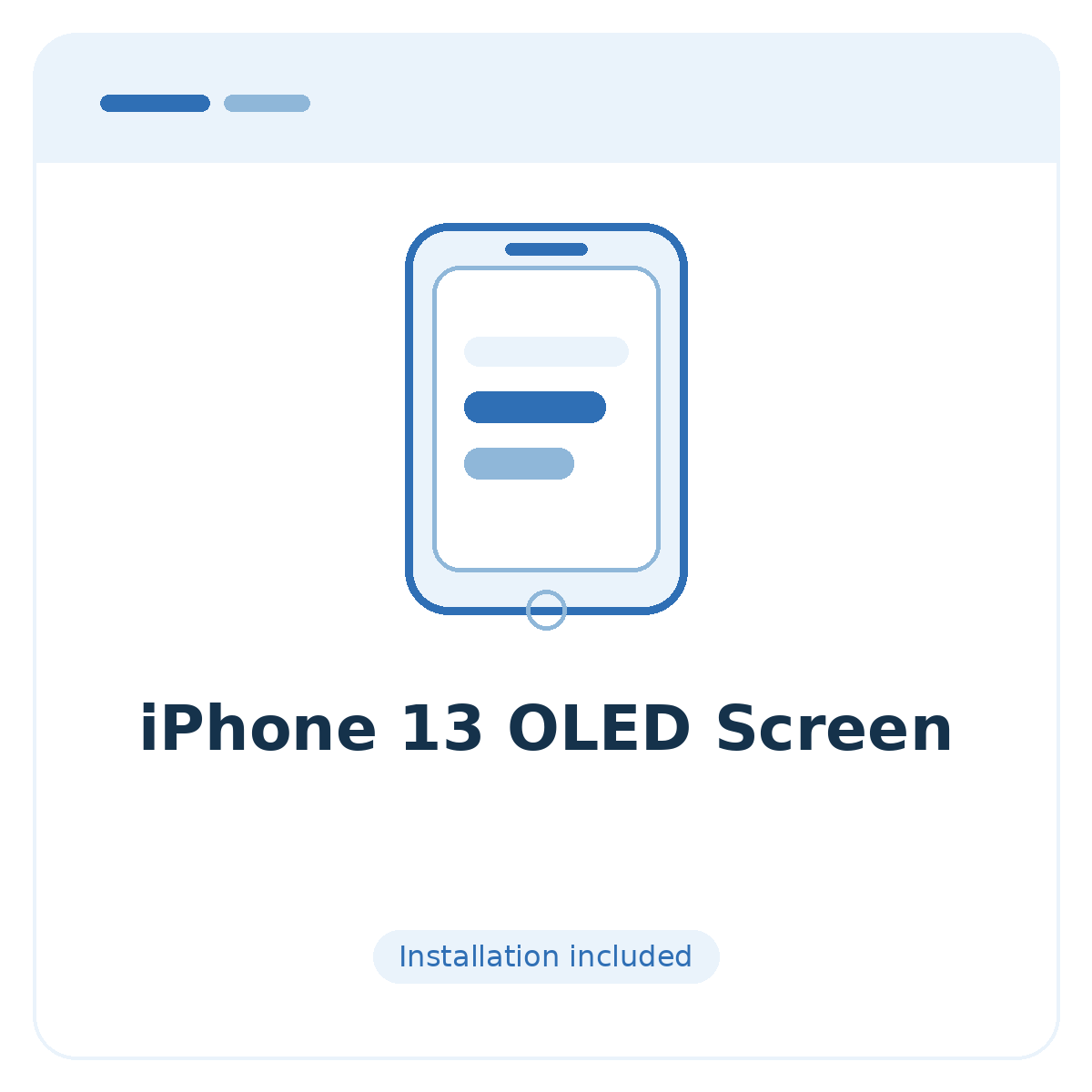 iPhone 13 OLED Screen