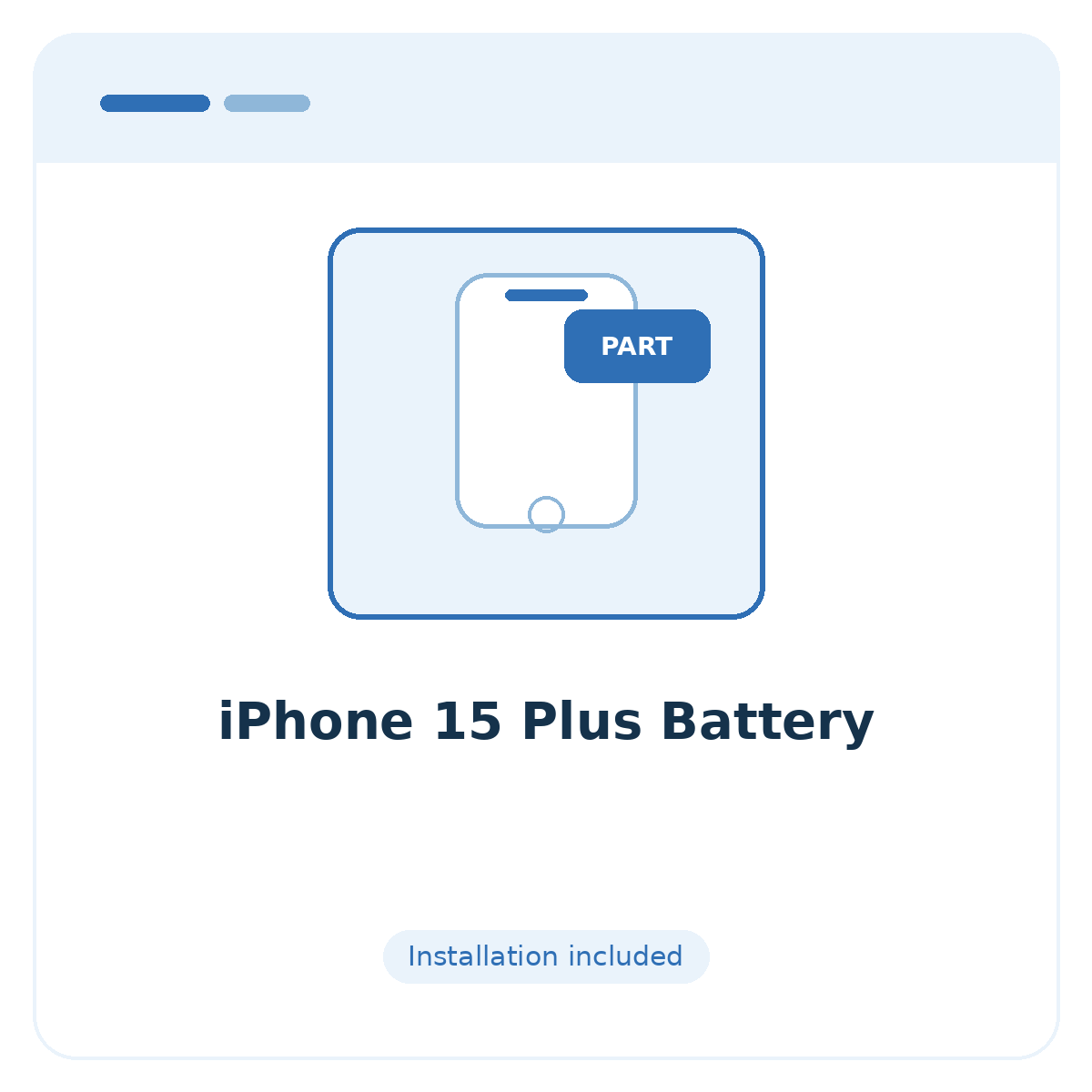 iPhone 15 Plus Battery - placeholder