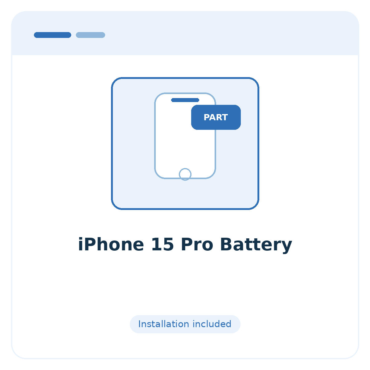 iPhone 15 Pro Battery - placeholder