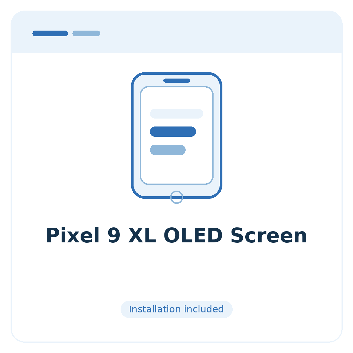 Pixel 9 XL OLED Screen - placeholder