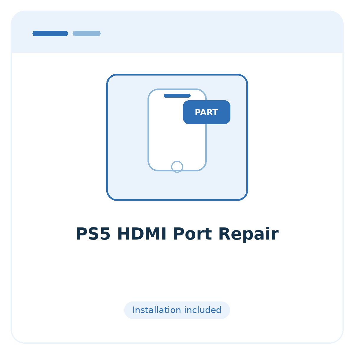 PS5 HDMI Port Repair - placeholder